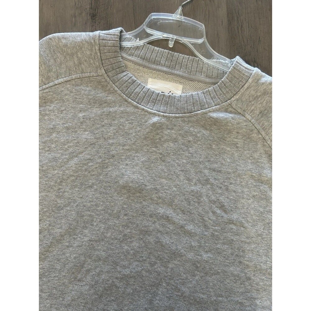 Aerie Sweatshirt Womens Small Gray Oversized Knit Pullover Athleisure Chic
